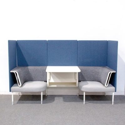 Herman Miller Public Lounge Seating - 23405-SOFAWTABLE