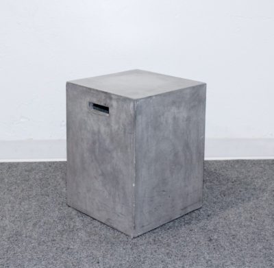 CB2 Cement End Table - 25117