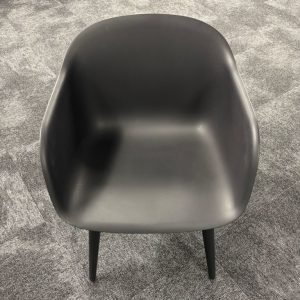 Black Bucket Chairs - 28396